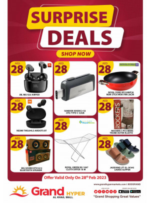 Surprise Deals - Grand Hyper Al Khail Mall