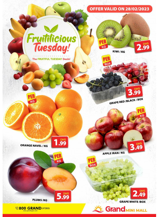 Fruitilicious Tuesday - Grand Mini Mall