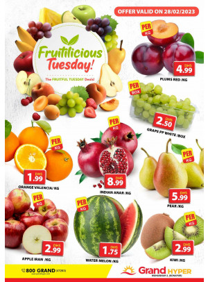 Fruitilicious Tuesday - Grand Hyper Muhaisnah