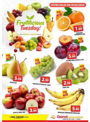 Fruitilicious Tuesday - Grand Hypermarket Jebel Ali