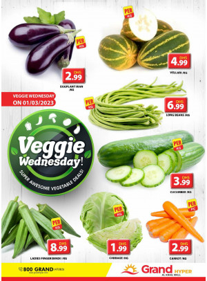 Veggie Wednesday - Grand Hyper Al khail Mall