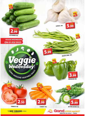 Veggie Wednesday - Grand Hypermarket Jebel Ali