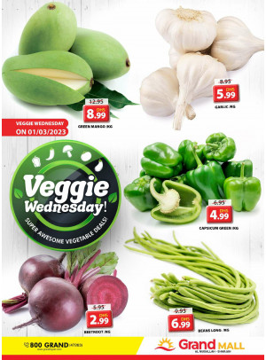 Veggie Wednesday - Grand Mall Sharjah