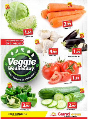 Veggie Wednesday - Grand Hyper Muhaisnah