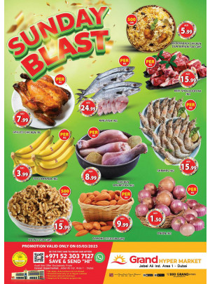 Sunday Blast - Grand Hypermarket Jebel Ali
