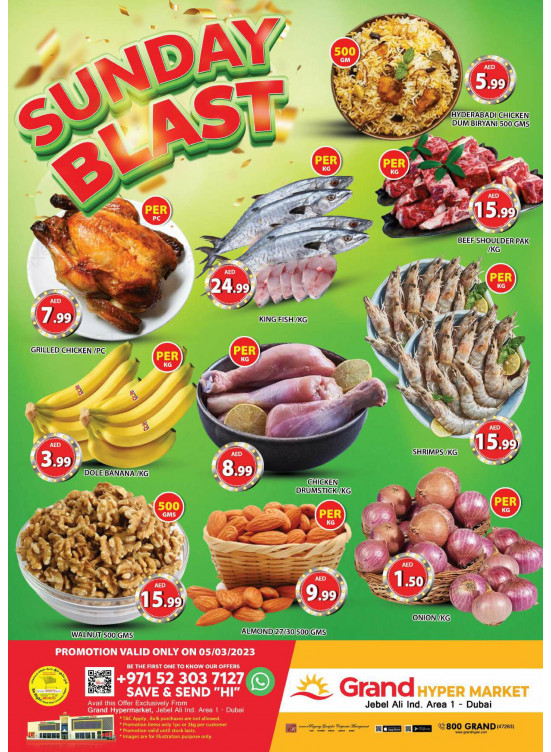 Sunday Blast - Grand Hypermarket Jebel Ali