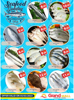 Seafood Sunday - Grand Mall Sharjah