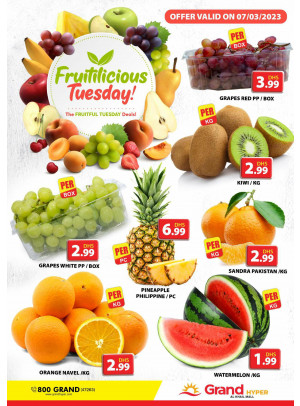 Fruitilicious Tuesday - Grand Hyper Al Khail Mall