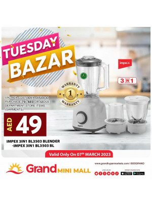 Tuesday Bazar - Grand Mini Mall