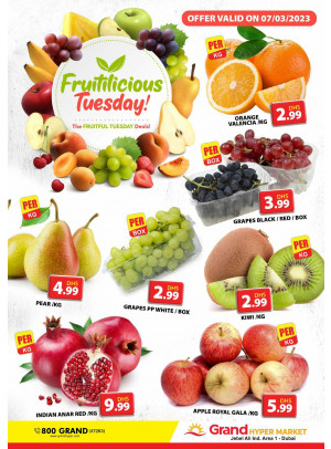 Fruitilicious Tuesday - Grand Hypermarket Jebel Ali