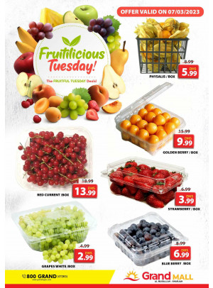 Fruitilicious Tuesday - Grand Mall Sharjah