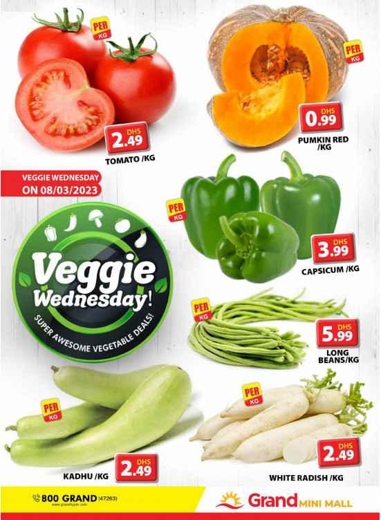 Veggie Wednesday - Grand Mini Mall
