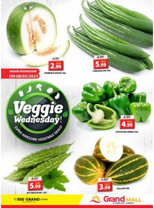 Veggie Wednesday - Grand Mall Sharjah