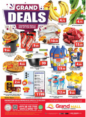 Weekend Deals - Grand Mall Sharjah
