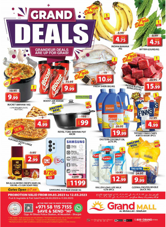 Weekend Deals - Grand Mall Sharjah