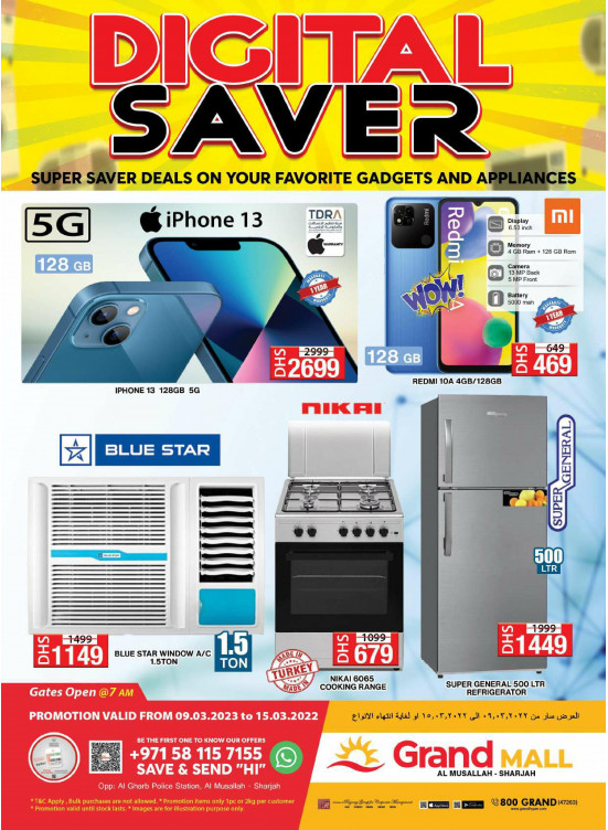 Digital Saver - Grand Mall Sharjah