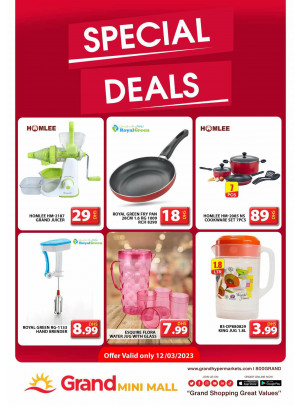 Special Deals - Grand Mini Mall