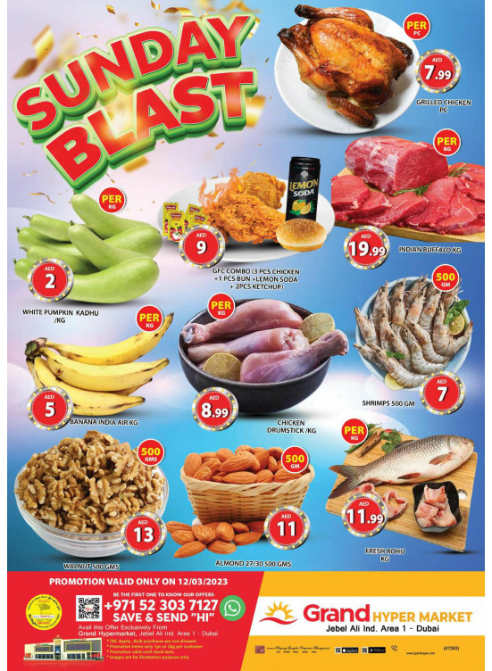 Sunday Blast - Grand Hypermarket Jebel Ali