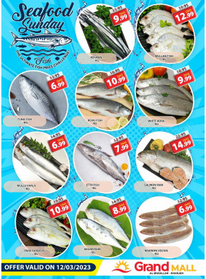 Seafood Sunday - Grand Mall Sharjah