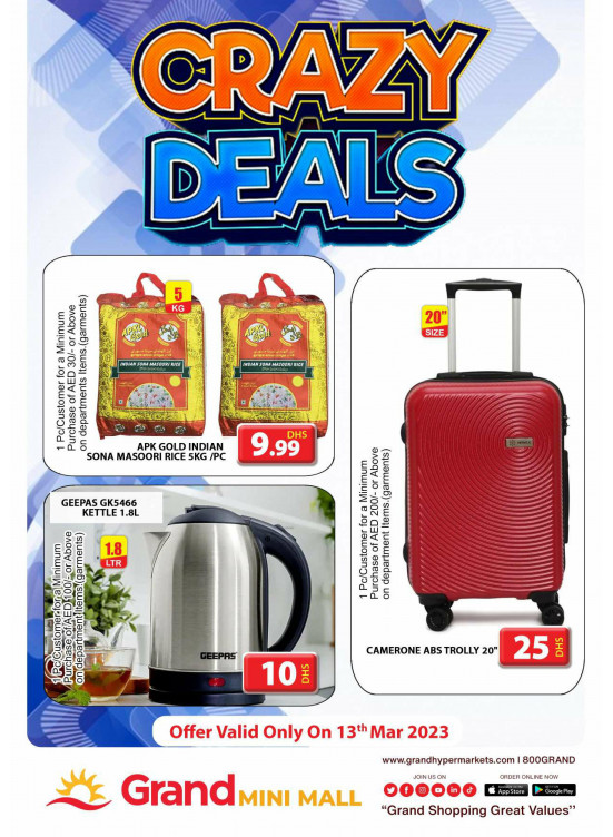 Crazy Deals - Grand Mini Mall