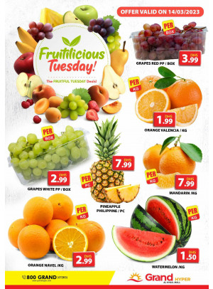 Fruitilicious Tuesday - Grand Hyper Al Khail Mall
