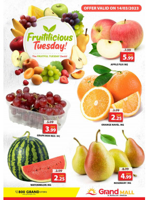 Fruitilicious Tuesday - Grand Mall Sharjah