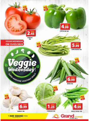 Veggie Wednesday - Grand Hyper Al khail Mall