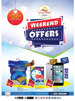 Best Weekend Offers - Grand Mall Sharjah