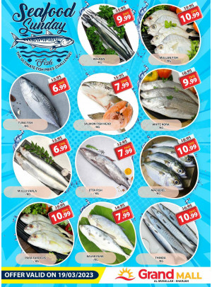 Seafood Sunday - Grand Mall Sharjah