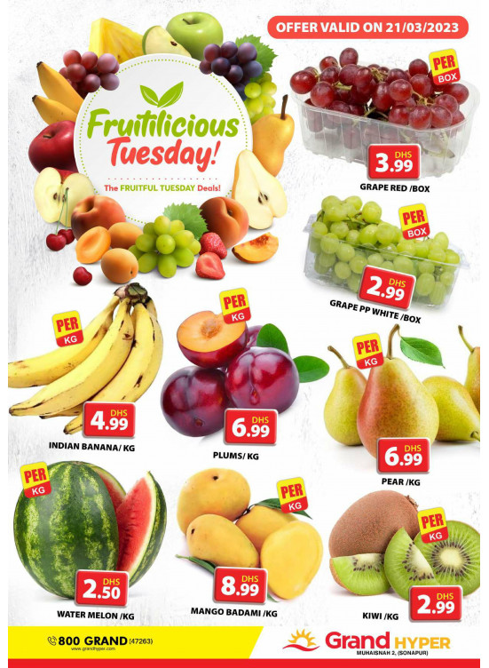 Fruitilicious Tuesday - Grand Hyper Muhaisnah