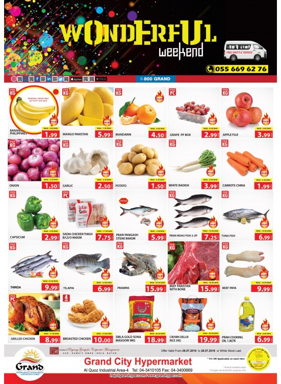 Wonderful Weekend Offers - Grand City Mall