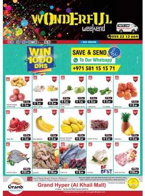 Wonderful Weekend Offers - Grand Hyper Al Khail Mall