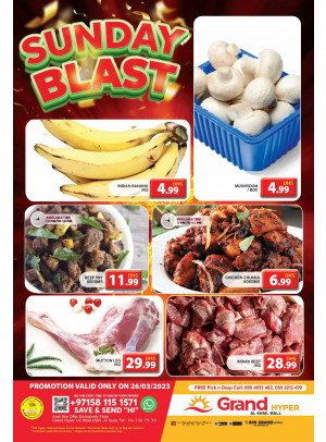 Sunday Blast - Grand Hyper Al Khail Mall