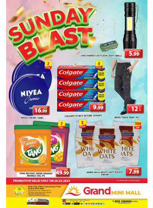 Sunday Blast - Grand Mini Mall