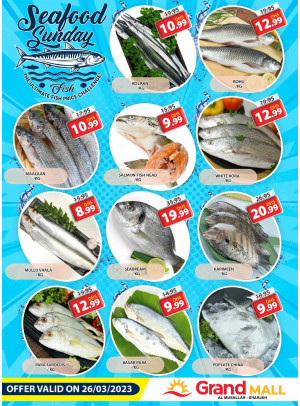 Seafood Sunday - Grand Mall Sharjah