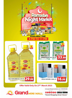 Ramadan Night Market - Grand Mini Mall
