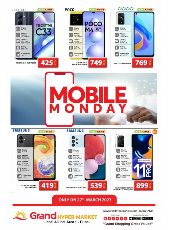 Monday Deals - Grand Hypermarket Jebel Ali