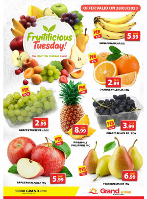 Fruitilicious Tuesday - Grand Hyper Al Khail Mall