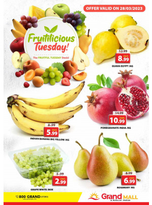 Fruitilicious Tuesday - Grand Mall Sharjah