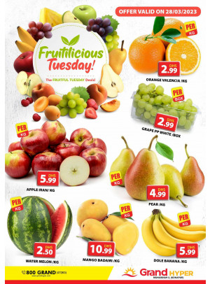 Fruitilicious Tuesday - Grand Hyper Muhaisnah