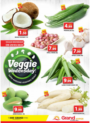 Veggie Wednesday - Grand Hyper Al khail Mall