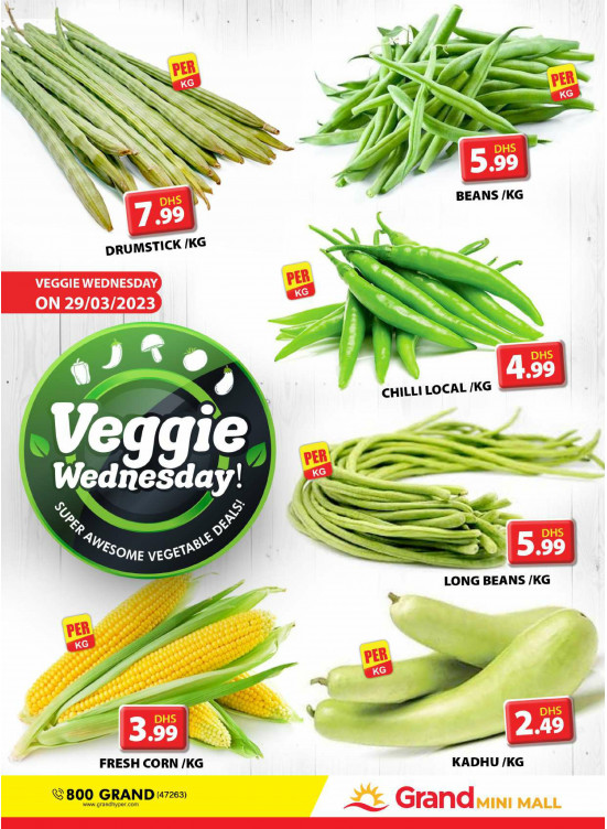 Veggie Wednesday - Grand Mini Mall