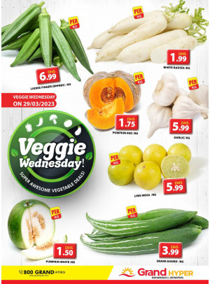 Veggie Wednesday - Grand Hyper Muhaisnah