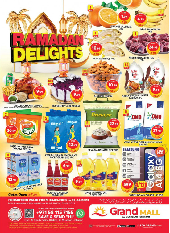 Weekend Deals - Grand Mall Sharjah