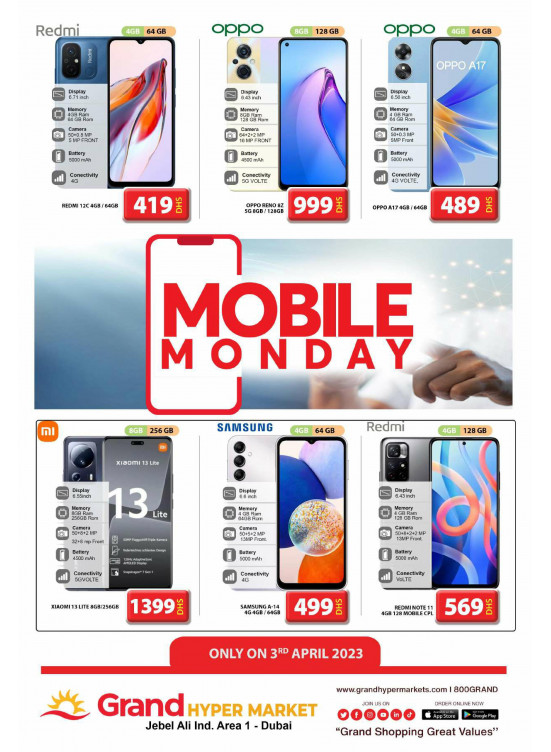 Monday Deals - Grand Hypermarket Jebel Ali