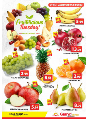 Fruitilicious Tuesday - Grand Hyper Al Khail Mall