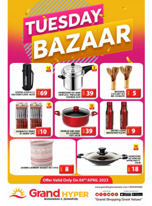 Tuesday Bazar - Grand Hyper Muhaisnah