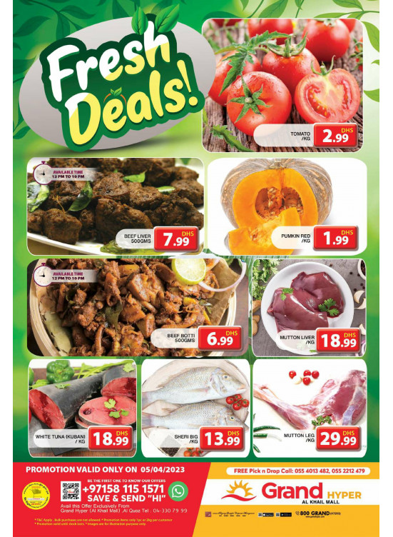 Fresh Deals - Grand Hyper Al Khail Mall