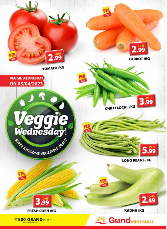 Veggie Wednesday - Grand Mini Mall