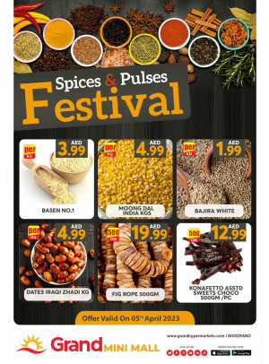 Spices & Pulses Festival - Grand Mini Mall